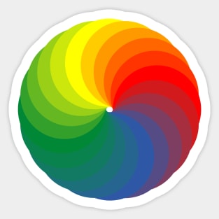 circles of colour Sticker